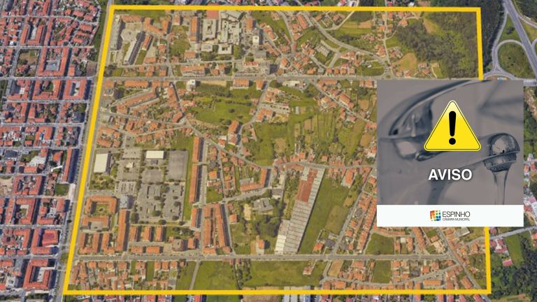 AVISO: Ligação à nova conduta de abastecimento de água na rua 19