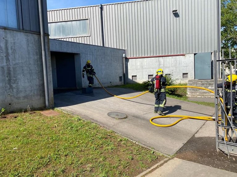 Simulacro na Escola Dr. Manuel Laranjeira e Ação de sensibilização na ESMGA Simulacro na Escola Dr. Manuel Laranjeira e Ação de sensibilização na ESMGA