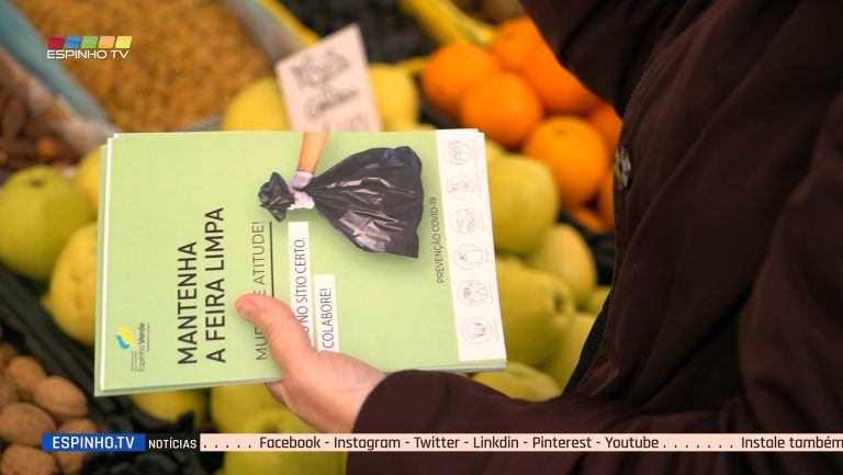 Ação de Sensibilização “Mantenha a Feira Limpa”