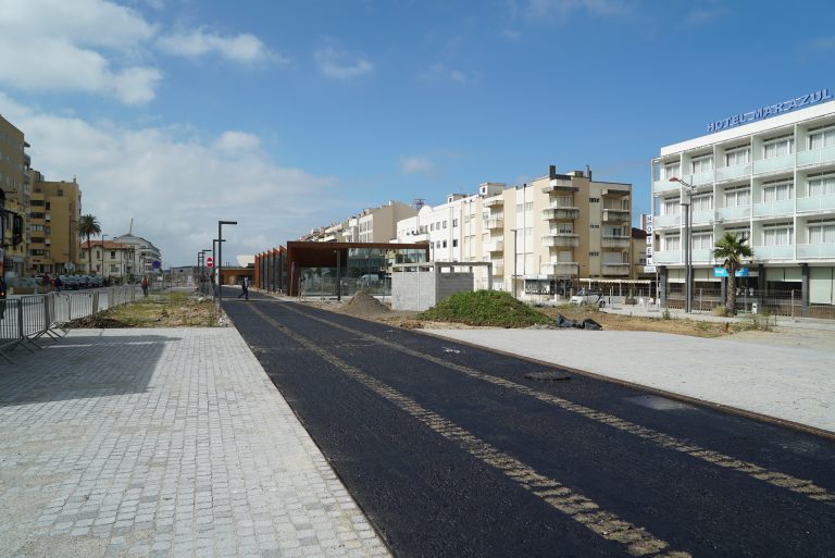 Pavimentação das ciclovias da Rua 23 à 31
