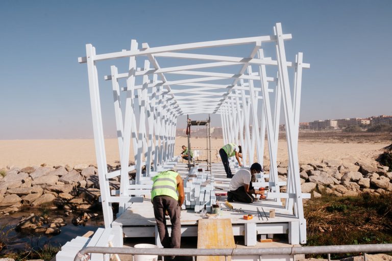 Novo pontão junto à foz da Ribeira do Mocho será inaugurado sábado Novo pontão junto à foz da Ribeira do Mocho será inaugurado sábado