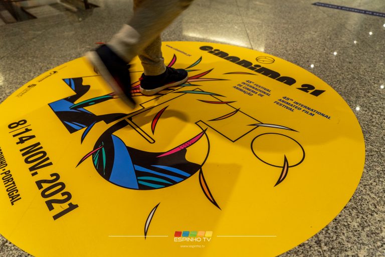 Sessão de abertura do CINANIMA 2021