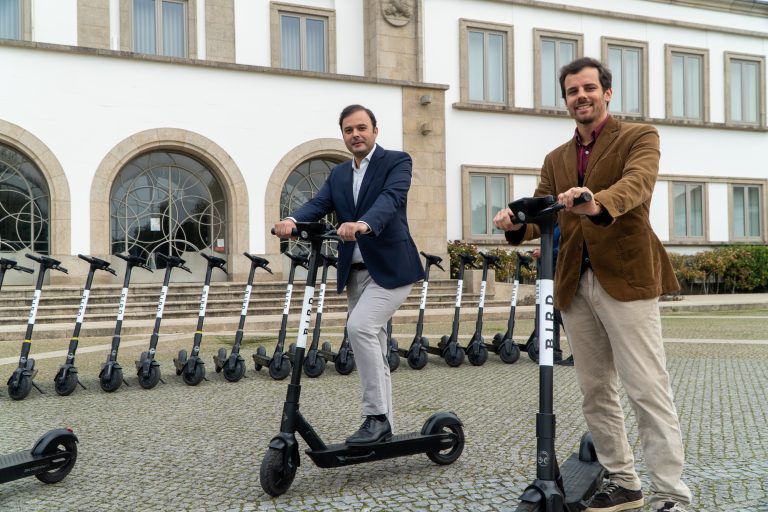 Trotinetes elétricas já chegaram a Espinho