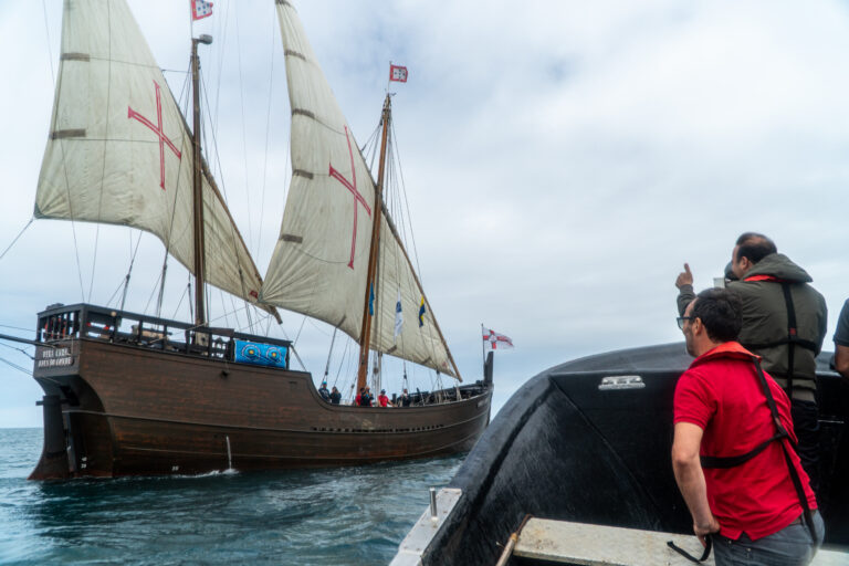 Viagem inaugural do cruzeiro “Caminho Marítimo de Santiago”