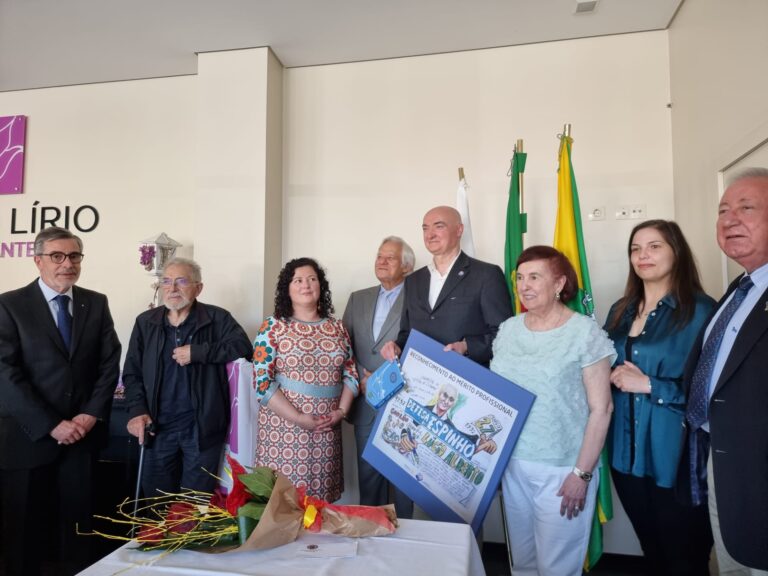 Rotary de Espinho homenageia o jornalista Lúcio Alberto