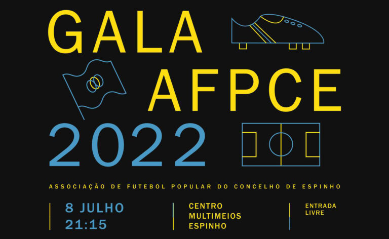 Gala da AFPCE 2022 marcada para dia 8 julho