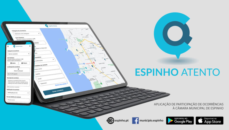 “Espinho Atento” é a nova app do Município