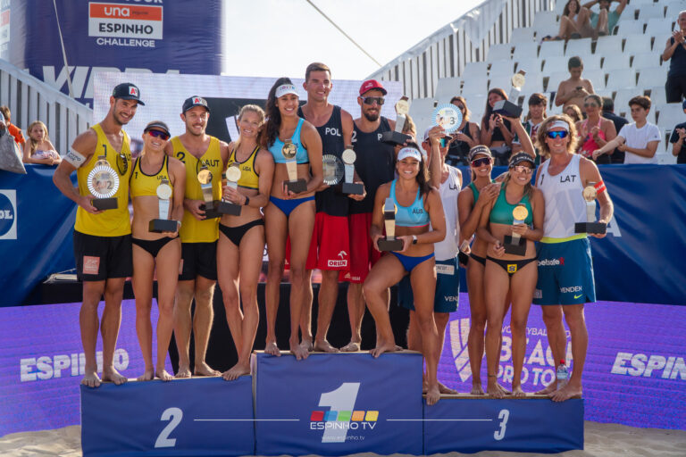 Taliqua/Mariafe e Bryl/Losiak vencem em Espinho o Beach Pro Tour
