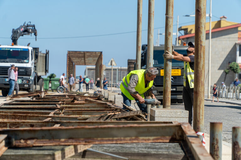 Infraestrutura em degradação retirada do Bairro dos Pescadores