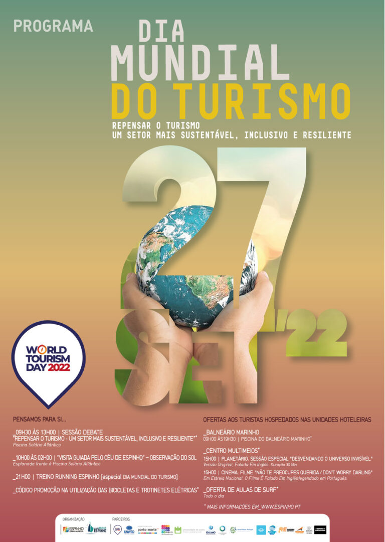 Dia Mundial do Turismo comemora-se a 27 setembro
