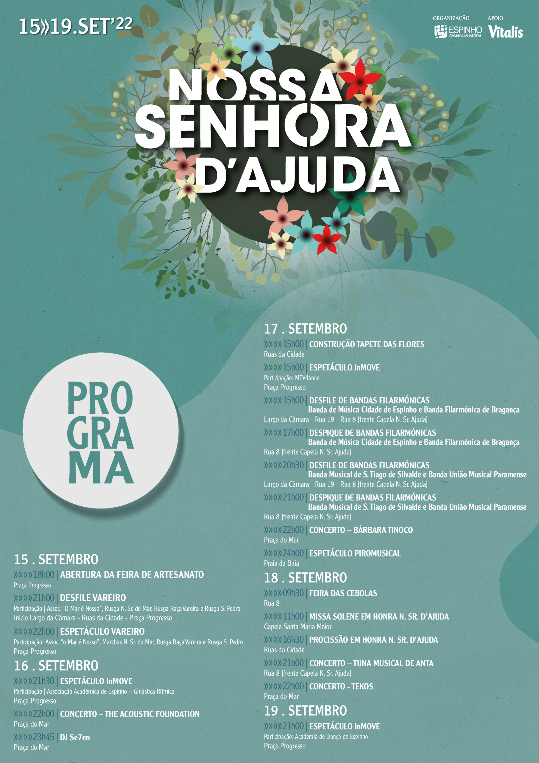 Festas de Nossa Senhora d'Ajuda – Espinho 2022