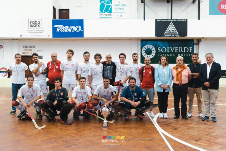 Académica de Espinho em 2º lugar no XXXIII Torneio Solverde em Hóquei Patins