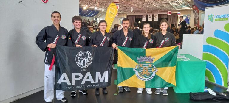 Atletas Espinhenses presentes no International Kenpo Karate Championships Portugal 2022