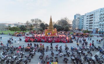 Desfile de Pais Natal do Moto Clube de Espinho
