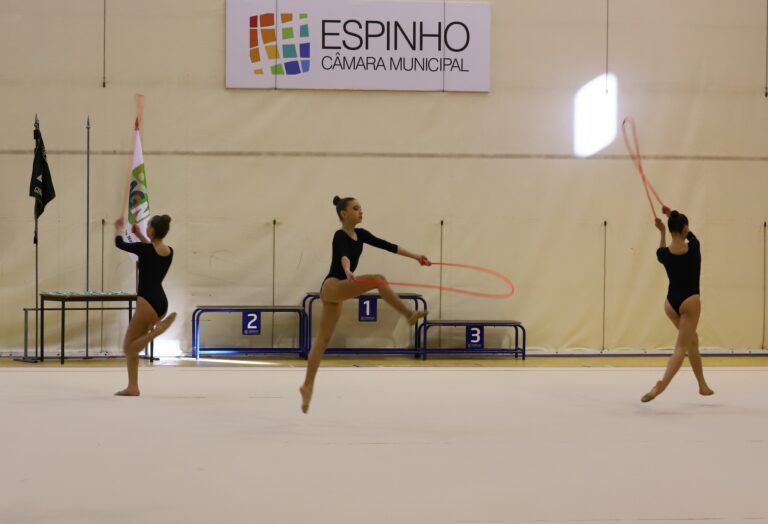 Nave Polivalente de Espinho recebeu Torneio de Aparelhos de Ginástica Rítmica