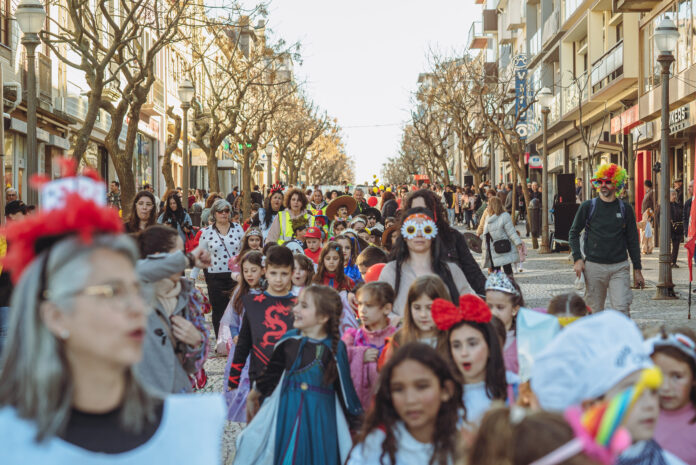 Desfile carnaval escolas