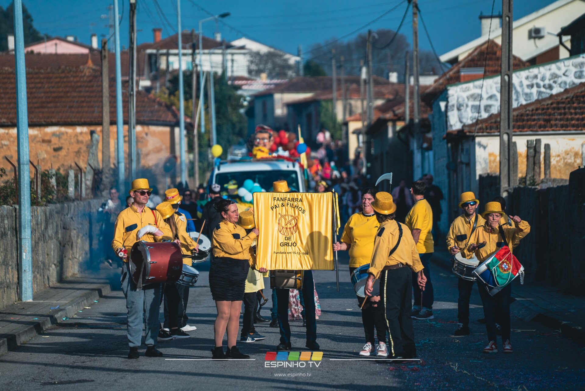 Carnaval Saloio saiu à rua na Idanha EspinhoTV