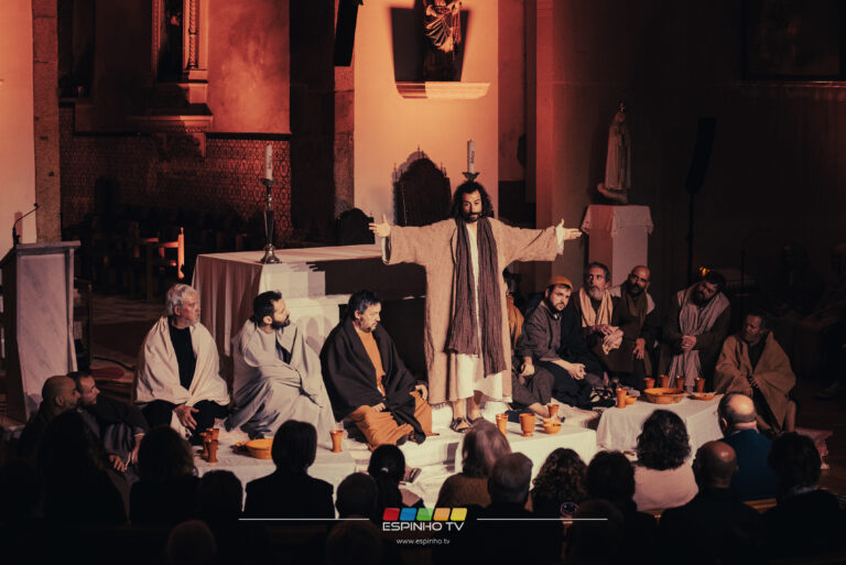 Recriação da “Última Ceia” realizada em Anta