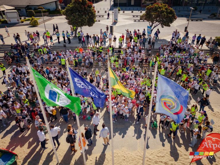 Dia da Escola Azul mobilizou centenas de alunos para limpeza das nossas praias