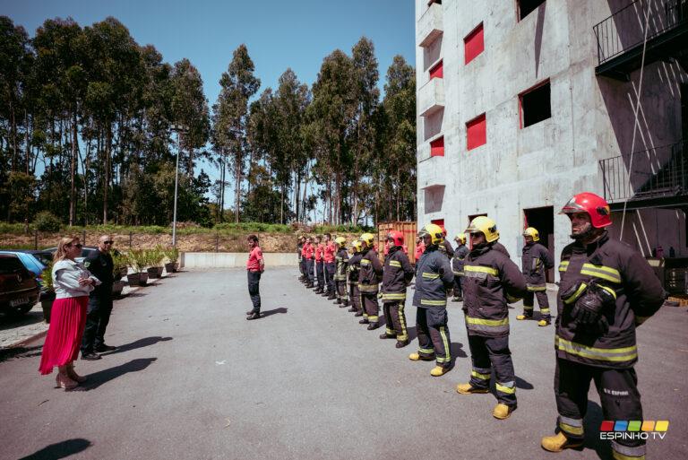 Novos recrutas para o corpo de Bombeiros do Concelho de Espinho