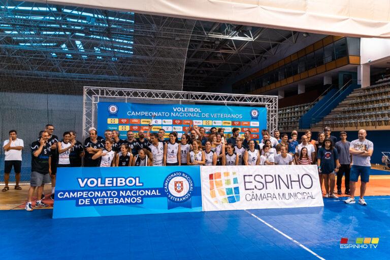 Espinho recebeu o Campeonato Nacional de Veteranos de Voleibol