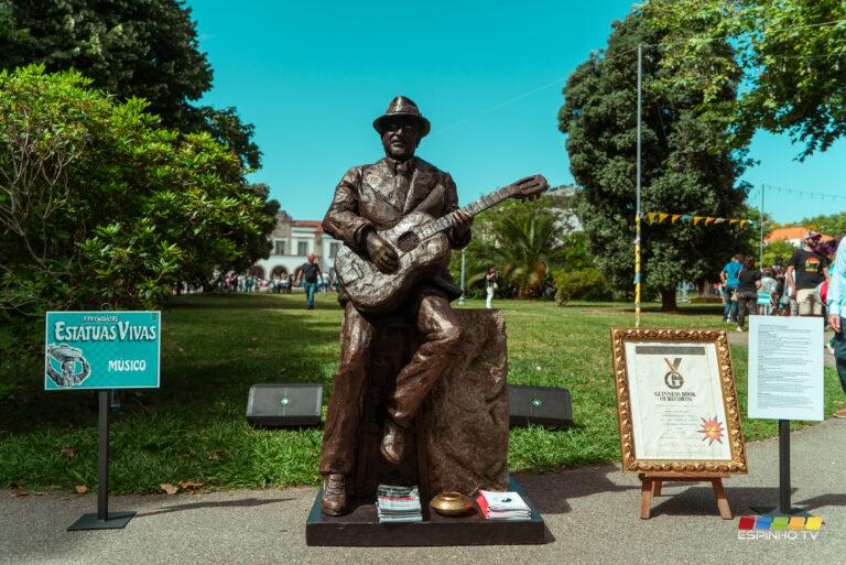 Espinho celebrou 25 anos do Encontro de Estátuas Vivas Espinho celebrou 25 anos do Encontro de Estátuas Vivas