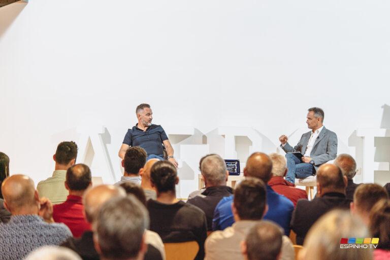 Vítor Pereira partilha a sua paixão pelo futebol em Espinho