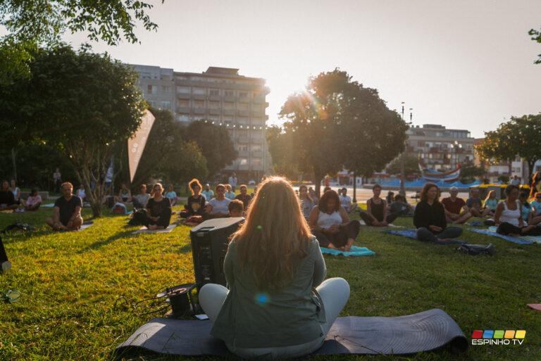 Espinho celebrou o Dia Internacional do Yoga com aulas ao ar livre Espinho celebrou o Dia Internacional do Yoga com aulas ao ar livre