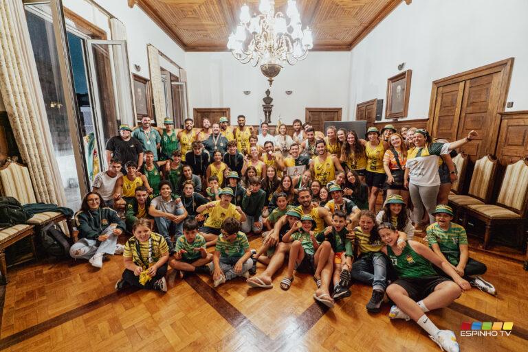 Escola de Formação de Espinho – Os Tigres tricampeã nacional de Andebol de Praia Escola de Formação de Espinho – Os Tigres tricampeã nacional de Andebol de Praia