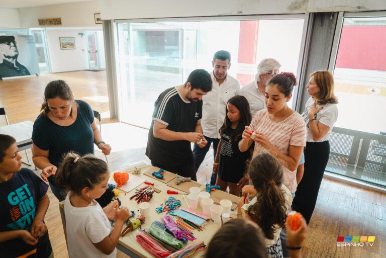 Crianças deram vida a marionetas de mesa em Espinho