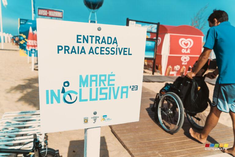 Maré Inclusiva arrancou esta quarta-feira na Praia Azul Maré Inclusiva arrancou esta quarta-feira na Praia Azul
