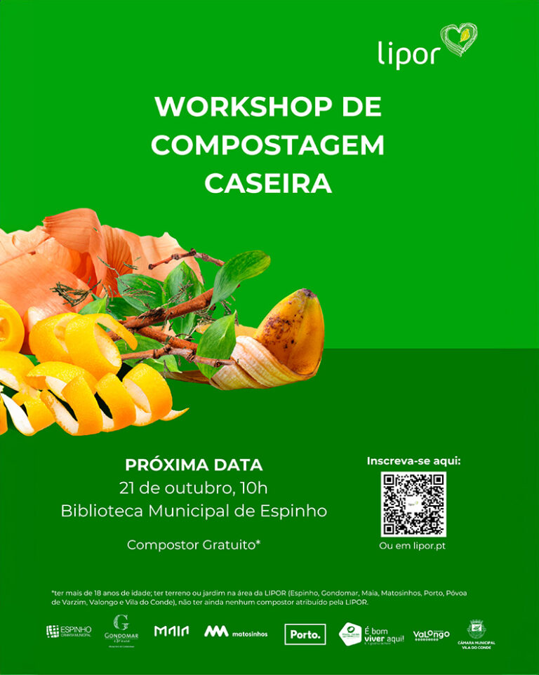 Workshop de Compostagem Caseira – Participe! Workshop de Compostagem Caseira – Participe!