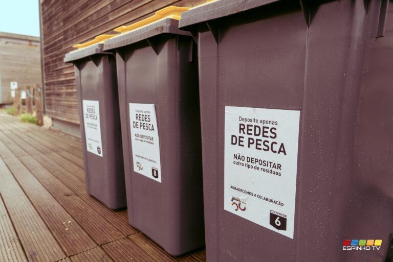 Espinho instala contentores para recolha de redes de pesca usadas