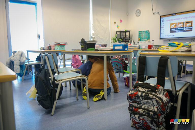 A Terra Tremeu na Escola Básica de Silvalde