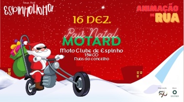 16 DEZ | 15:00 | DESFILES DE PAIS NATAL MOTARD 2023