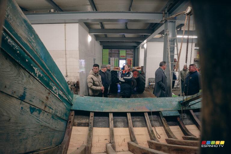 Visita aos apoios de pesca no Bairro Piscatório Visita aos apoios de pesca no Bairro Piscatório