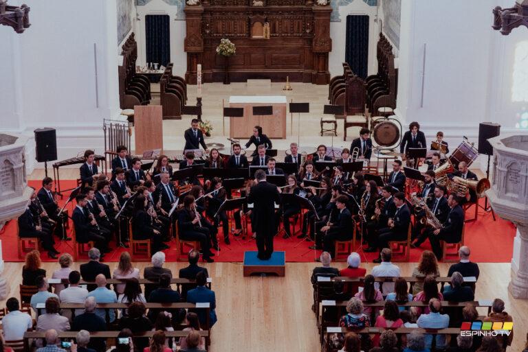Concerto na Igreja Matriz para comemorar os 185 anos da Banda de Música da cidade de Espinho