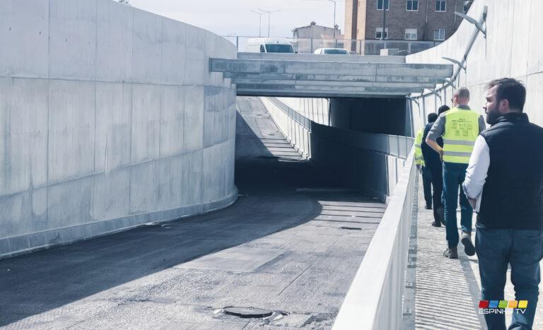 Visita às obras da IP – Infraestruturas de Portugal, I.P. no Concelho de Espinho Visita às obras da IP – Infraestruturas de Portugal, I.P. no Concelho de Espinho