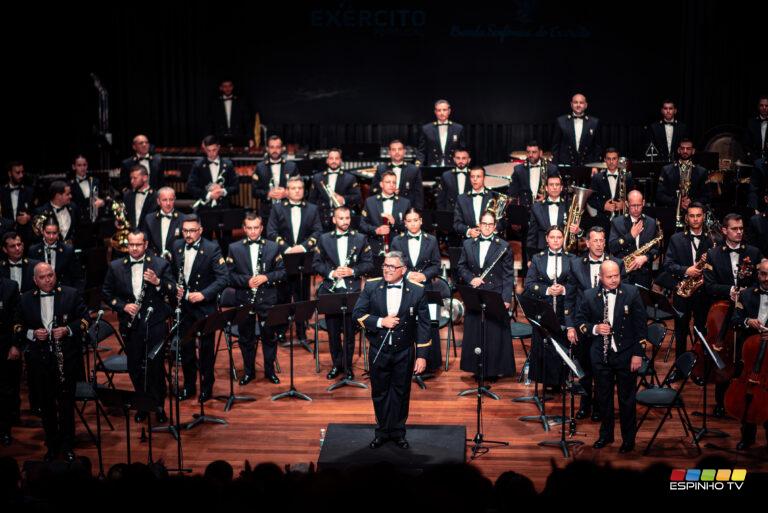 Banda Sinfónica do Exército em concerto memorável em aniversário do RE3