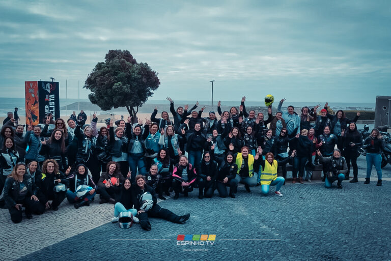 Dia Nacional da Mulher Motociclista comemorado em Espinho Dia Nacional da Mulher Motociclista comemorado em Espinho