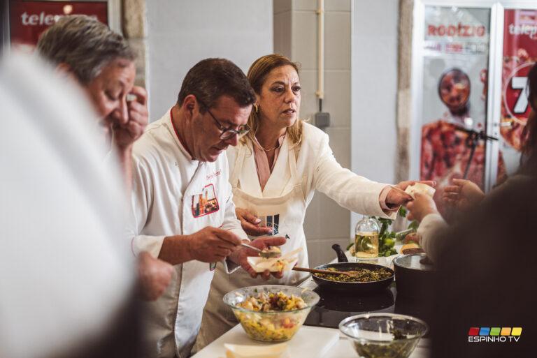 Showcooking no Mercardo Municipal de Espinho