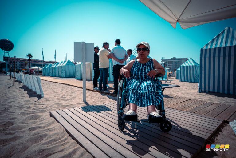 Programa Maré Inclusiva está de volta à Praia Frente Azul