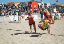 Vencedores da 4ª etapa do Campeonato Regional do Porto de Andebol de Praia
