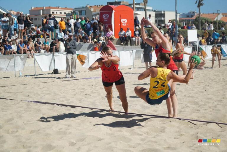 Vencedores da 4ª etapa do Campeonato Regional do Porto de Andebol de Praia