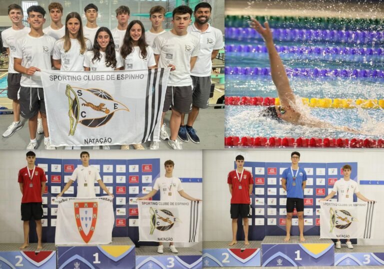 Natação: Rodrigo Rodrigues no Pódio nos 100 e 200m Costas e 6 Finais para o SCE Natação: Rodrigo Rodrigues no Pódio nos 100 e 200m Costas e 6 Finais para o SCE