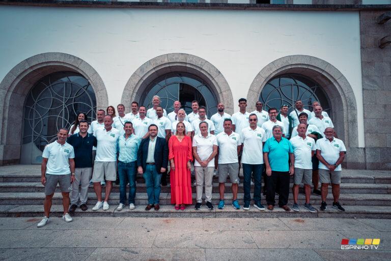 Receção aos atletas do Beach Volleyball Legends by AMB