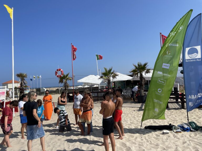 Espinho promoveu ação “Todos somos Oceano, preserva-o” nas praias do concelho Espinho promoveu ação “Todos somos Oceano, preserva-o” nas praias do concelho