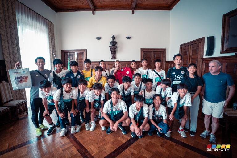 Equipa Japonesa Sub-14 visita Portugal e elogia hospitalidade de Espinho