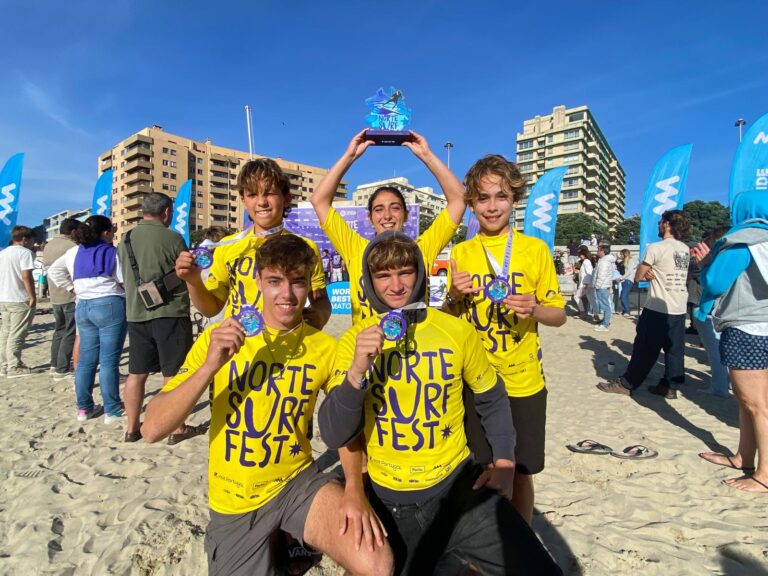 Associação Mar de Espinho é vice-campeã no Surf School Challenge em Matosinhos