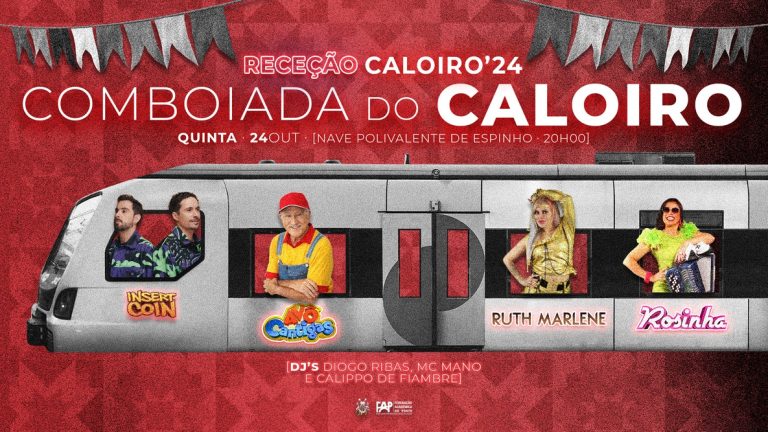 O Comboio do Caloiro traz a Espinho mais de 6000 alunos O Comboio do Caloiro traz a Espinho mais de 6000 alunos